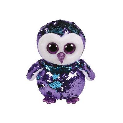 BOOS Flippables plüss figura MOONLIGHT, 15 cm - flitteres bagoly