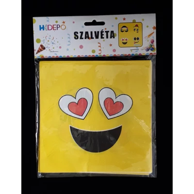 130493_szalveta_emoji_10_db_csomag_33_33cm