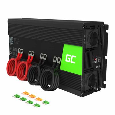 Green Cell INV10 12V to 230V Car inverter, feszültség átalakító 2000W/4000W
