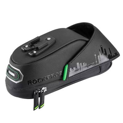 Rockbros S-es méretű kerékpártáska, C27, fekete