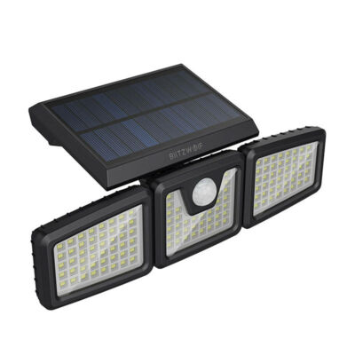 Blitzwolf BW-OLT9 kültéri napelemes LED lámpa, mozgás- és szürkületérzékelővel