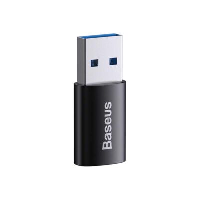 Baseus Ingenuity USB-A – USB-C OTG adapter, fekete