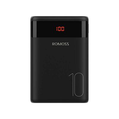 Romoss Ares 10 powerbank, 10000mAh, fekete
