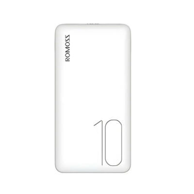Romoss PSP10 powerbank, 10000mAh, fehér
