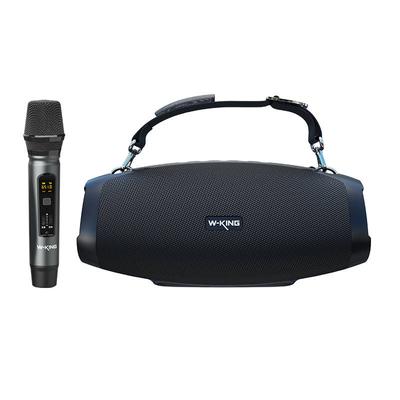 W-KING X10 vezeték nélküli Bluetooth hangszóró, mikrofonnal, 60W, fekete