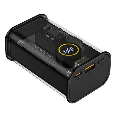  Vipfan F11 powerbank, 22.5W,v10000mAh, fekete