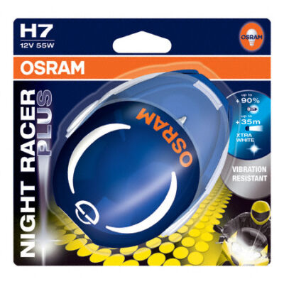 Osram Night Racer H7 +90%, extra white 