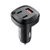 Acefast B3 autós töltő USB-A + 2 x Type C, QC4, PD66W, fekete