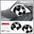 BMW R1200GS ADV 08-13 Fekete BMW Logó Matrica