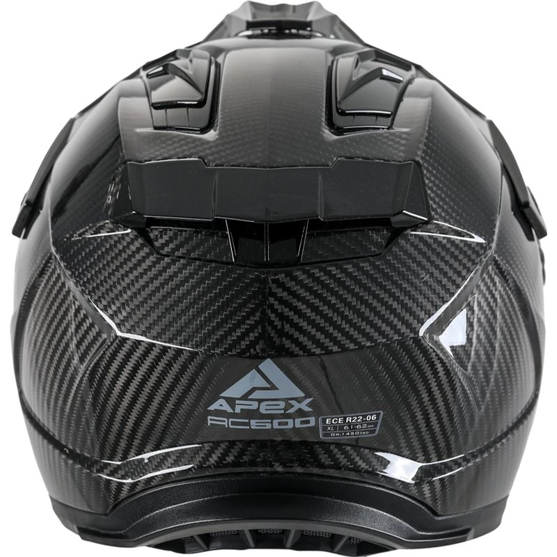 APEX AC500 Bukósisak Carbon solid glossy