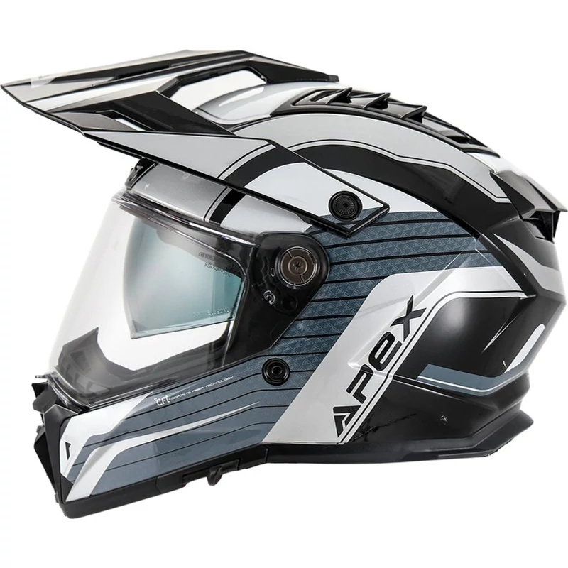 APEX AT300 Everest bukósisak grey/white/black