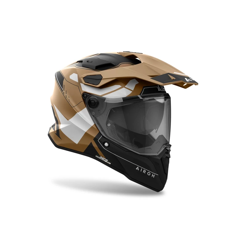 Airoh Helmet Commander 2 Reveal Sand Matt bukósisak