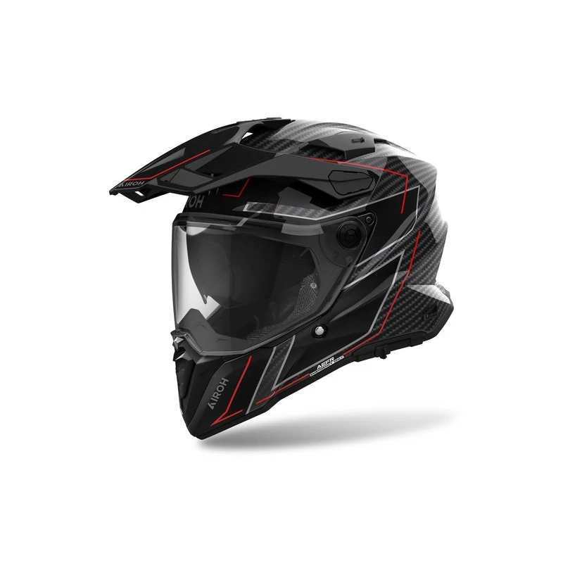 Airoh Commander 2 Carbon Stylish Gloss bukósisak
