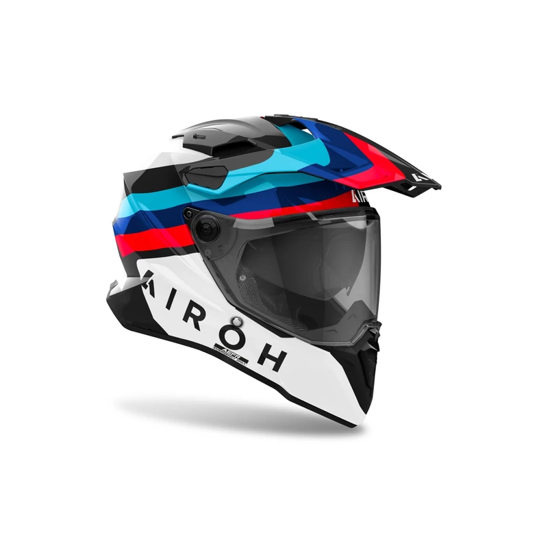 Airoh Helmet Commander 2 Doom fehér-fekete-piros bukósisak