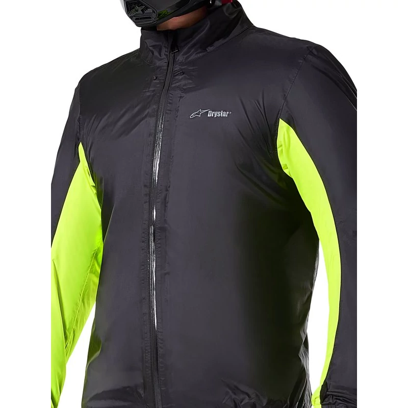 Alpinestars Jacket Bogota Pro Drystar Grey/yellow fluo 4évszakos motoros kabát 