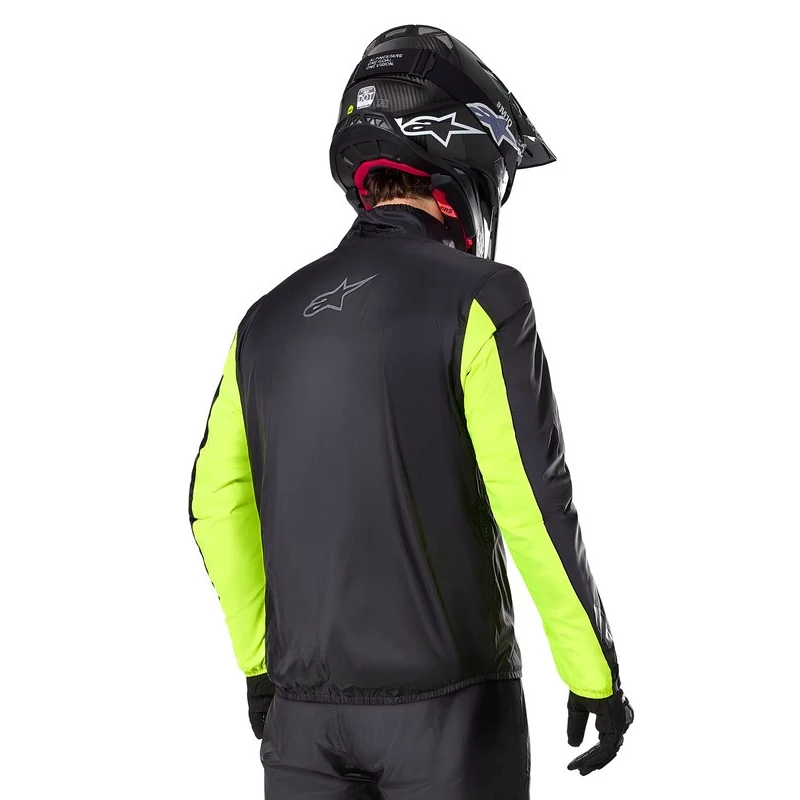 Alpinestars Jacket Bogota Pro Drystar Grey/yellow fluo 4évszakos motoros kabát 