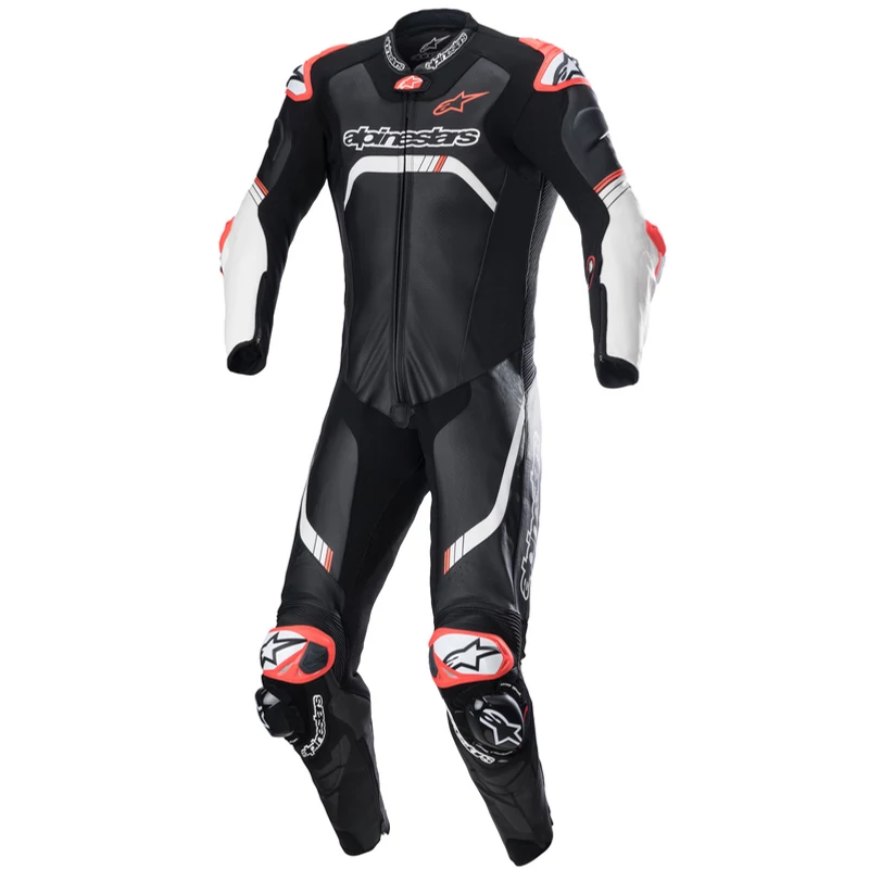 Alpinestars GP TECH v4 Tech Air Black/White, 1 részes bőrruha