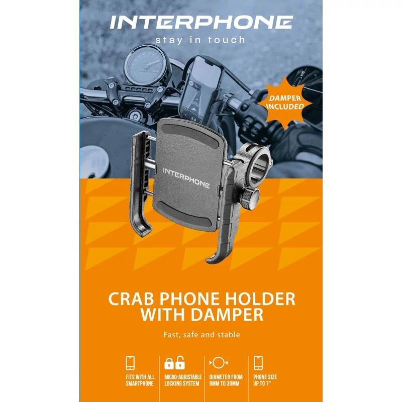 Interphone Crab With Integrated Anti-Vibration Module