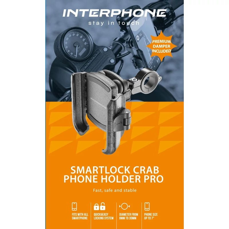 Interphone Crab With Integrated Pro Anti-Vibration Module