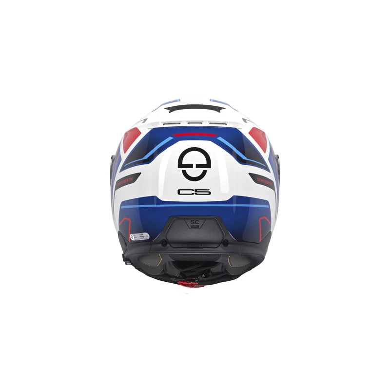 Schuberth Helmet C5 Omega white Flip-Up bukósisak