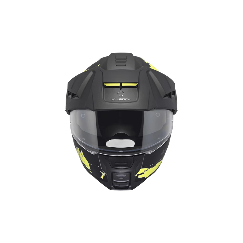 Schuberth E2 Explorer Matt Yellow/Grey Flip-Up bukósisak