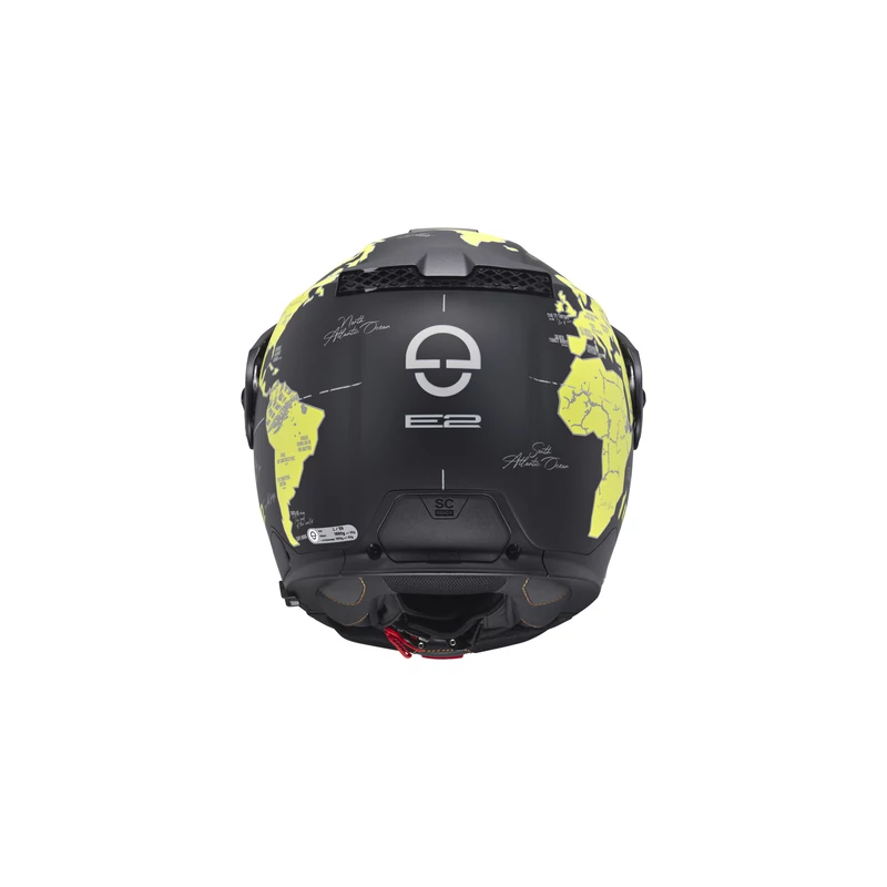 Schuberth E2 Explorer Matt Yellow/Grey Flip-Up bukósisak