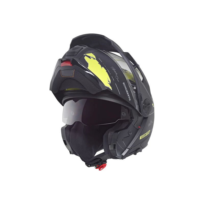 Schuberth E2 Explorer Matt Yellow/Grey Flip-Up bukósisak
