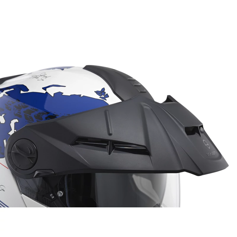 Schuberth Helmet E2 Atlas White/blue Flip-Up bukósisak