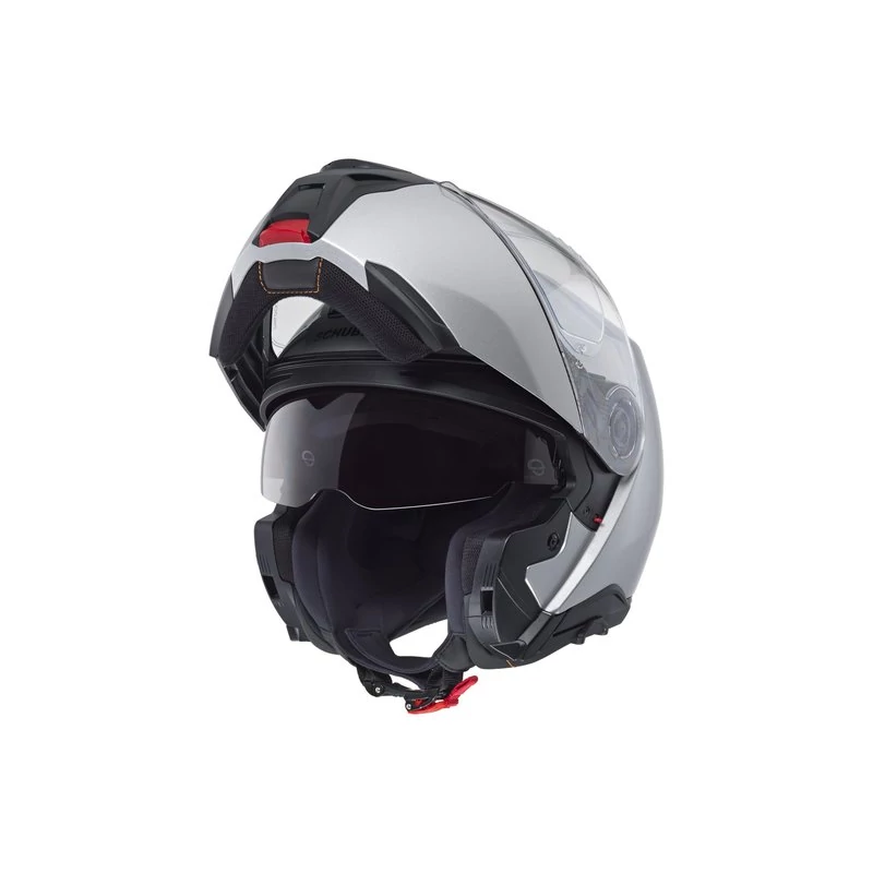 Schuberth CONCEPT glossy silver Flip-Up bukósisak