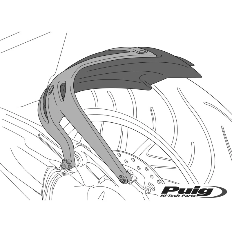 Puig hátsó sárvédő Bmw F900R/Xr 20' C/Matt Black