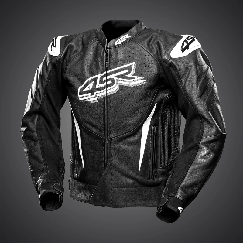 4SR Club Sport AR Bőrkabát, légzság előkészített, (Airbag ready)