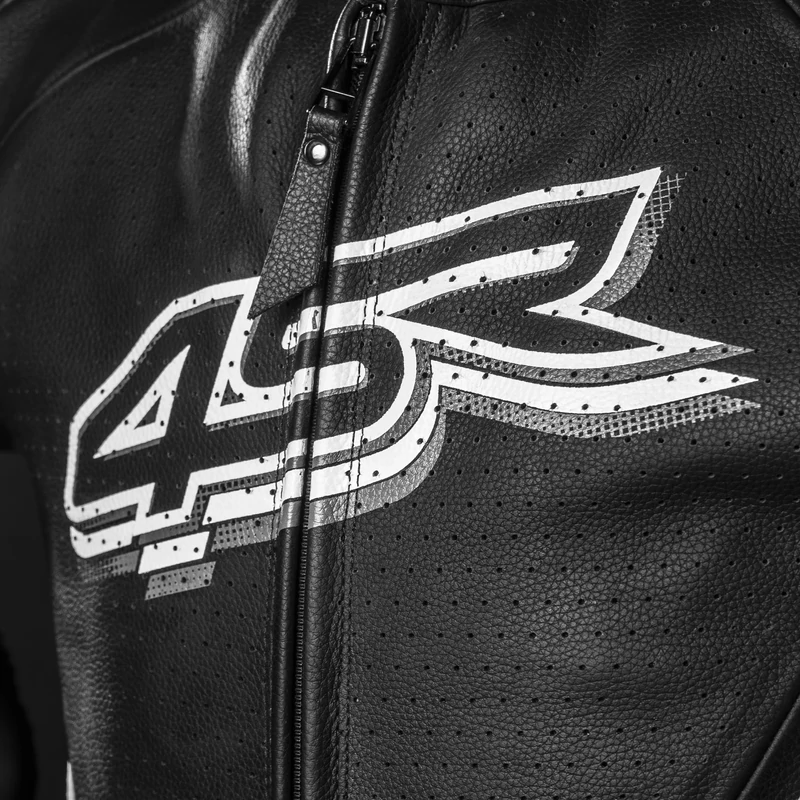 4SR Club Sport AR Bőrkabát, légzság előkészített, (Airbag ready)