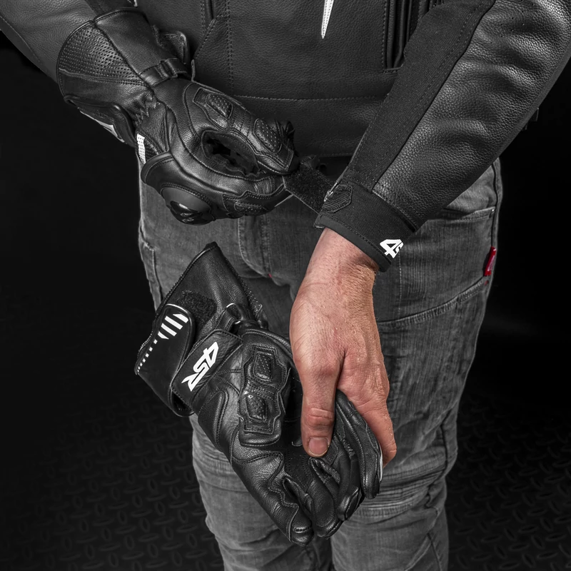 4SR Club Sport AR Bőrkabát, légzság előkészített, (Airbag ready)