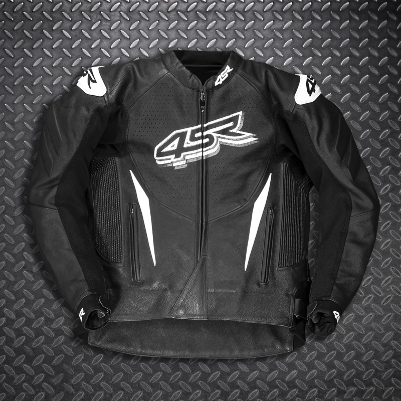 4SR Club Sport AR Bőrkabát, légzság előkészített, (Airbag ready)