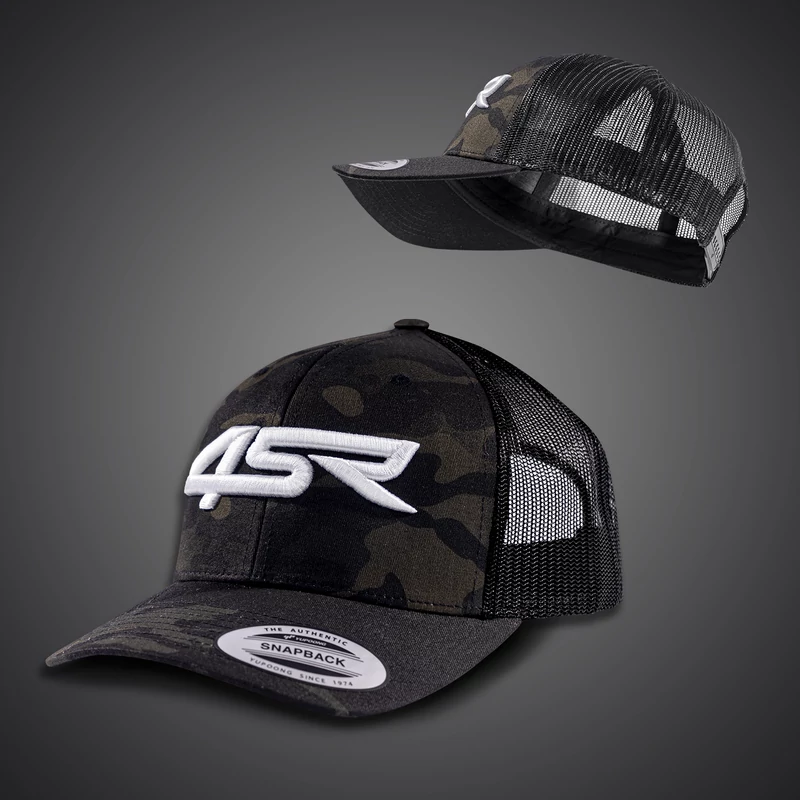 4SR Multicam Baseball Kalap, légáteresztő hálóval