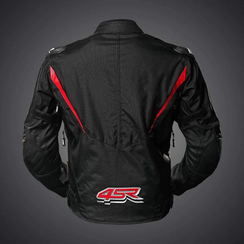 NEW 4SR RTX RED textil motoros kabát