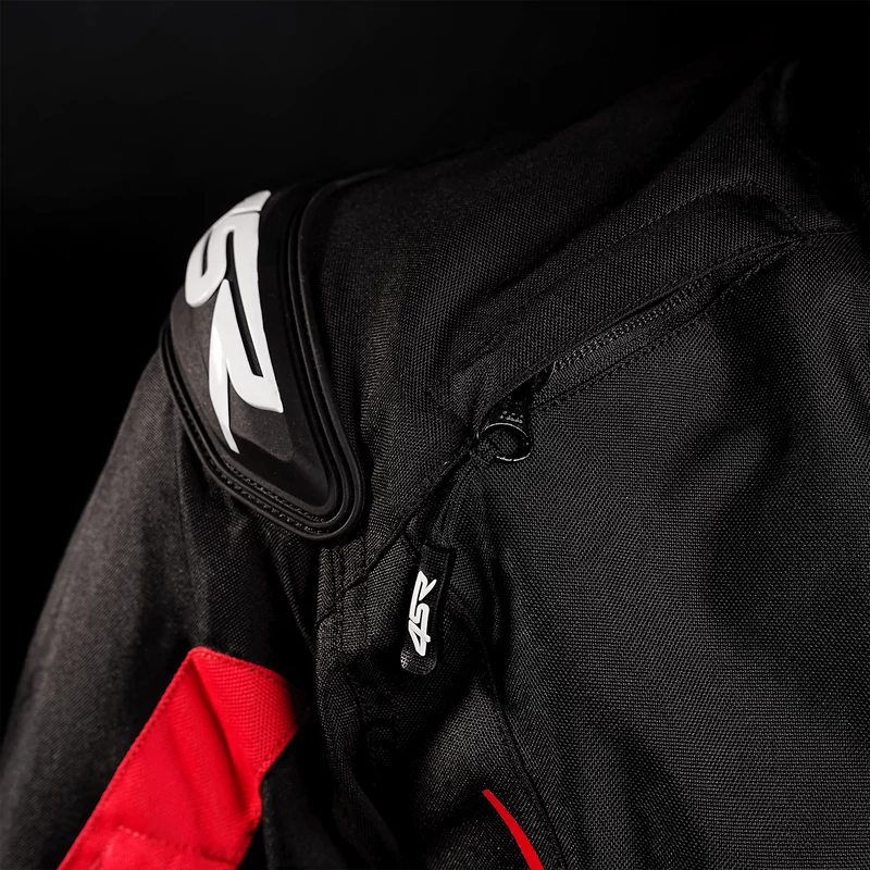 NEW 4SR RTX RED textil motoros kabát