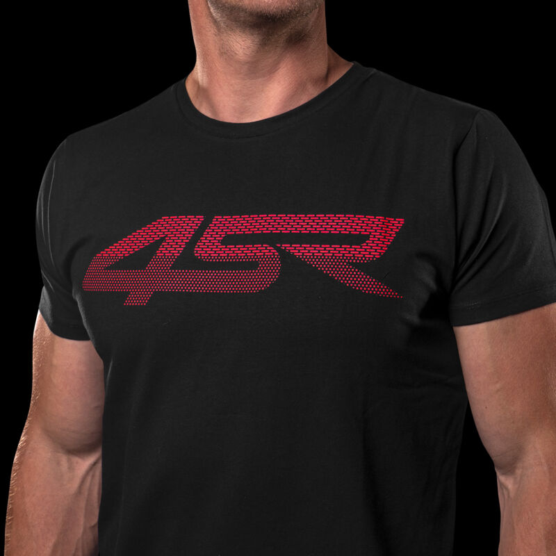 4SR T Shirt 3D Black Red
