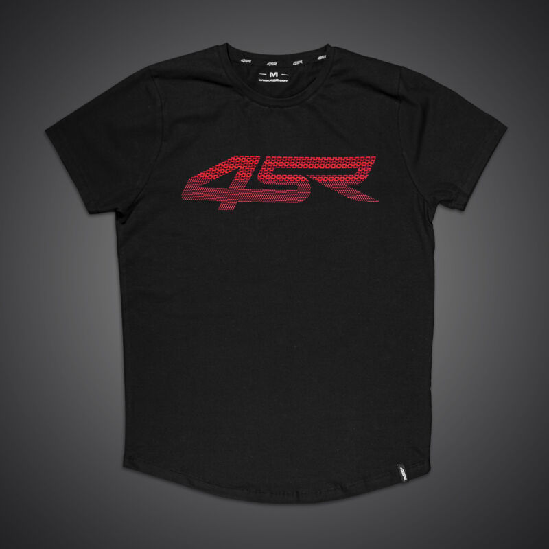 4SR T Shirt 3D Black Red