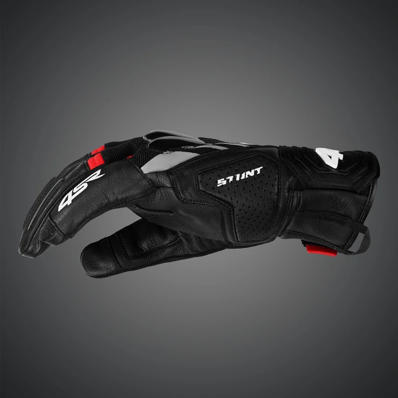 4SR new STUNT motoros kesztyű RED