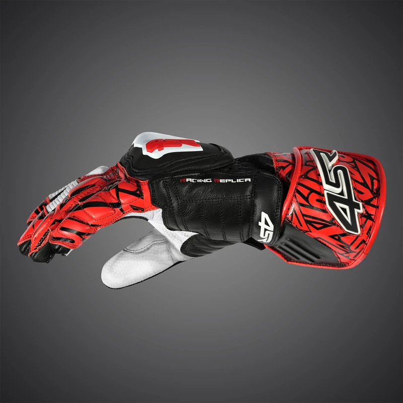4SR RR Aramid Core RED bőrkesztyű
