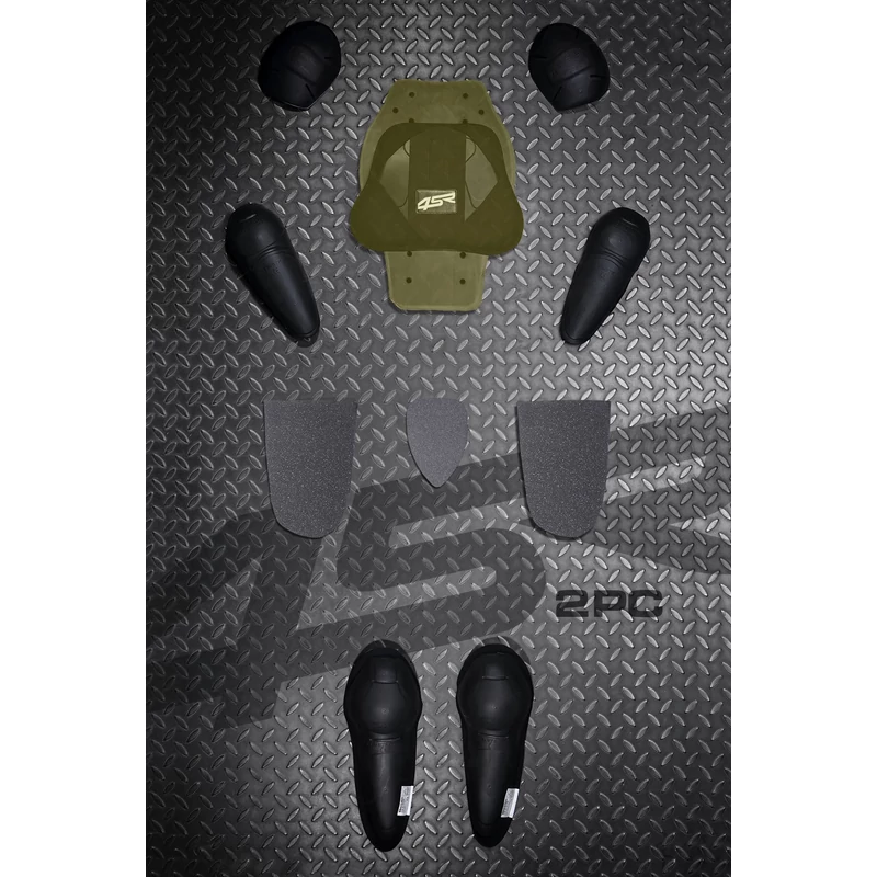 NEW 4SR RR Diablo II AR motoros 2részes bőrruha, Airbag ready