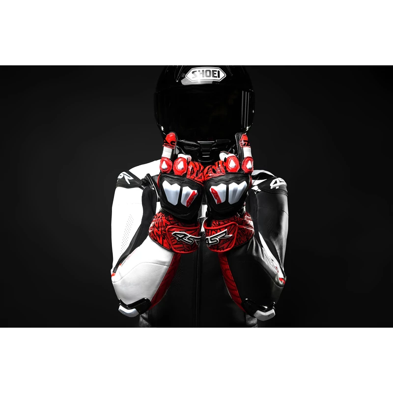 4SR RR Pista AR motoros 2részes bőrruha, Airbag ready
