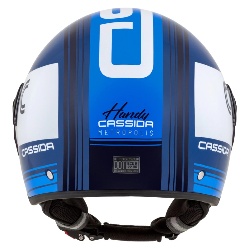 Cassida Handy Metropolis Safety, blue/dark blue/white 2025 bukósisak