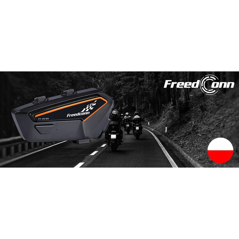 FreedConn F1 V2 EU, BT 5.2, sisak headset