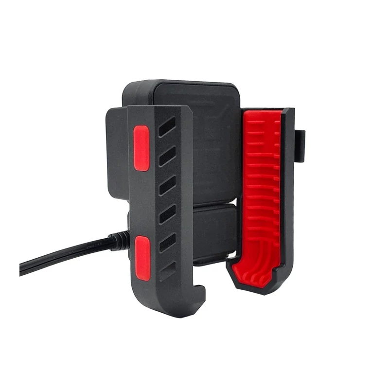 FreedConn MC41-03 motoros telefontartó, töltő 36 W gyorstöltés QC 3.0 + USB-C