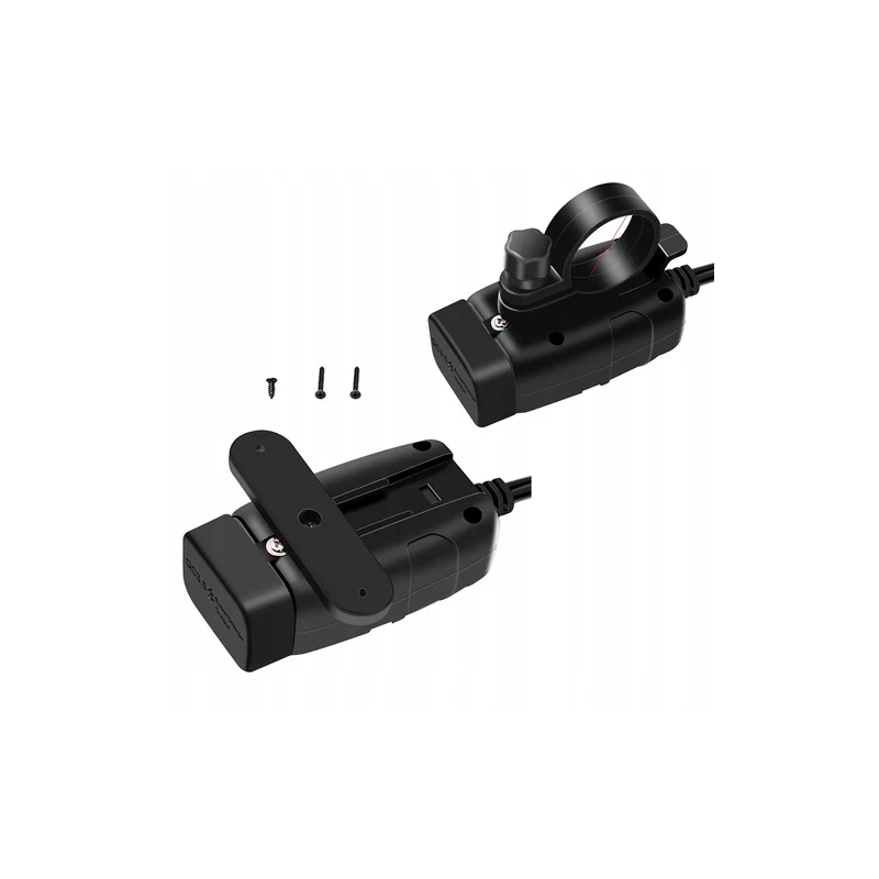 FreedConn motorkerékpárra szerelhető töltő USB+USB-C QC3.0 gyorstöltő, MC1N-PD