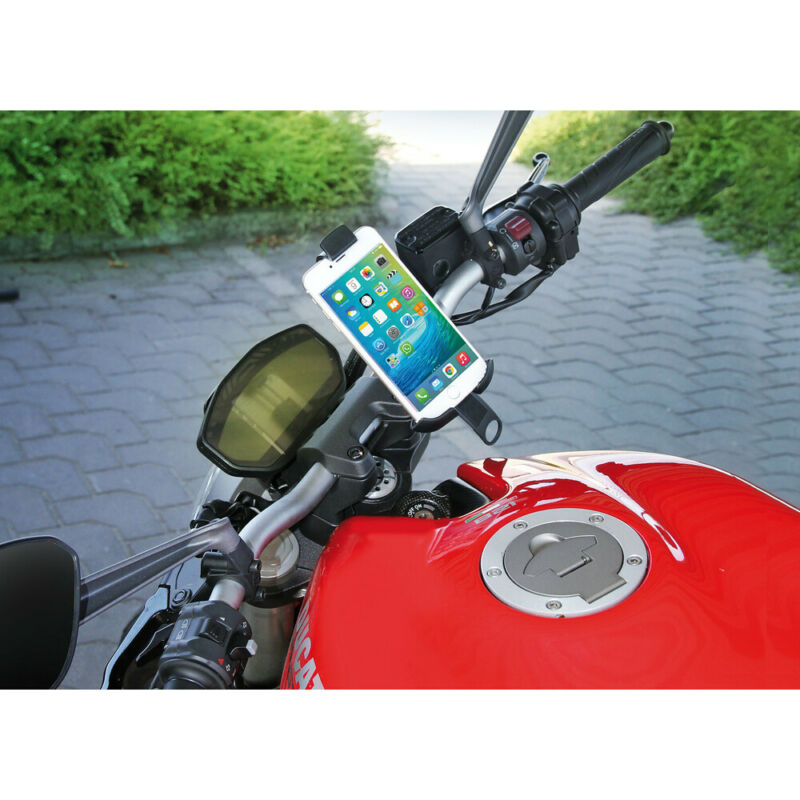 Lampa telefontartó motorkerékpár, roller vagy kerékpár kormányra, Ridex Mecha 72537
