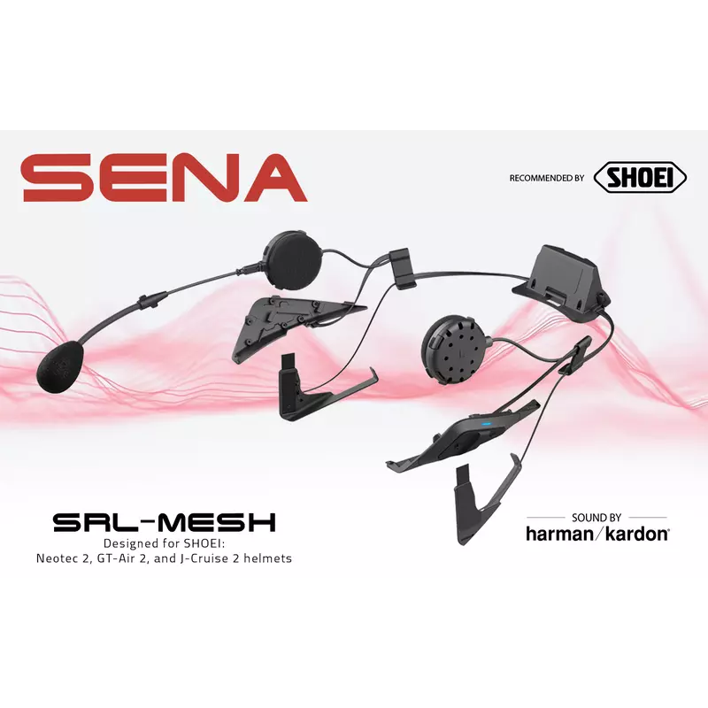 Sena SHOEI SRL2 Mesh beépíthető sisak kommunikáció