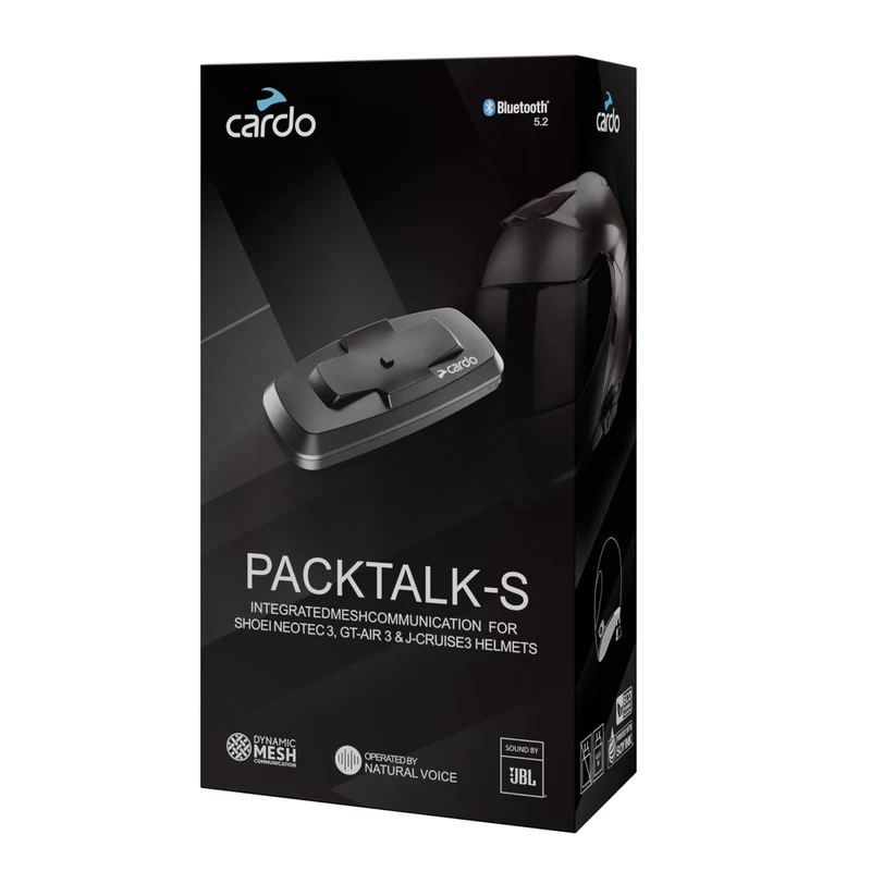 Cardo Packtalk-S, Mesh kommunikáció Shoei Gen 3 sisakokhoz